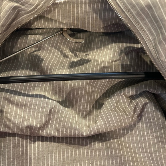 VITALE BARBERIS black Leather garment/duffle bag - Picture 7 of 9